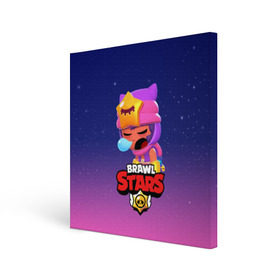 Холст квадратный с принтом BRAWL STARS - SANDY , 100% ПВХ |  | brawl | bull | colt | crow | game | games | leon | online | penny | poco | sandy | shelly | spike | star | stars | wanted | брав | бравл | браво | звезда | звезды | игра | игры | лого | онлайн | сенди | старс | сэнди