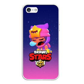 Чехол для iPhone 5/5S матовый с принтом BRAWL STARS - SANDY , Силикон | Область печати: задняя сторона чехла, без боковых панелей | brawl | bull | colt | crow | game | games | leon | online | penny | poco | sandy | shelly | spike | star | stars | wanted | брав | бравл | браво | звезда | звезды | игра | игры | лого | онлайн | сенди | старс | сэнди