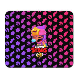 Коврик для мышки прямоугольный с принтом BRAWL STARS - SANDY , натуральный каучук | размер 230 х 185 мм; запечатка лицевой стороны | brawl | bull | colt | crow | game | games | leon | online | penny | poco | sandy | shelly | spike | star | stars | wanted | брав | бравл | браво | звезда | звезды | игра | игры | лого | онлайн | сенди | старс | сэнди