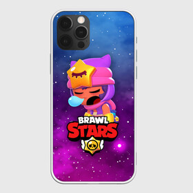 Чехол для iPhone 12 Pro с принтом SANDY SPACE (Brawl Stars) , силикон | область печати: задняя сторона чехла, без боковых панелей | brawl | bull | colt | crow | game | games | leon | online | penny | poco | sandy | shelly | spike | star | stars | wanted | брав | бравл | браво | звезда | звезды | игра | игры | лого | онлайн | сенди | старс | сэнди