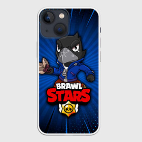 Чехол для iPhone 13 mini с принтом BRAWL STARS CROW ,  |  | brawl stars | brawl stars crow | brawler | crow | бравл старз | бравлер | ворон