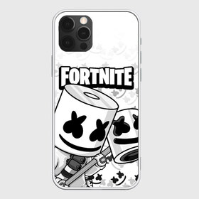 Чехол для iPhone 12 Pro Max с принтом FORTNITE MARSHMELLO , Силикон |  | chapter 2 | fortnite | marshmello | диджей | игры | маршмэллоу | молоток | фортнайт