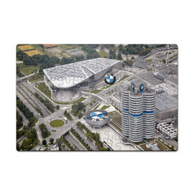 Пазл магнитный 126 элементов с принтом BMW city , полимерный материал с магнитным слоем | 126 деталей, размер изделия —  180*270 мм | bmw | buildings | city | germany | munich | prestige | бмв | германия | город | здания | мюнхен | престиж