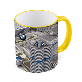 Кружка с принтом BMW city , керамика | ёмкость 330 мл | Тематика изображения на принте: bmw | buildings | city | germany | munich | prestige | бмв | германия | город | здания | мюнхен | престиж