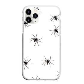 Чехол для iPhone 11 Pro Max матовый с принтом Пауки , Силикон |  | spider | spiders | абстрактный | абстракция | животное | животные | жук | жуки | насекомое | насекомые | паук | паучий | паучки | паучок | природа | фауна