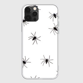 Чехол для iPhone 12 Pro Max с принтом Пауки , Силикон |  | spider | spiders | абстрактный | абстракция | животное | животные | жук | жуки | насекомое | насекомые | паук | паучий | паучки | паучок | природа | фауна