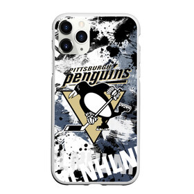 Чехол для iPhone 11 Pro матовый с принтом Питтсбург Пингвинз , Силикон |  | hockey | nhl | penguins | pittsburgh | pittsburgh penguins | usa | нхл | пингвинз | питтсбург | питтсбург пингвинз | спорт | сша | хоккей | шайба