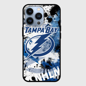 Чехол для iPhone 13 Pro с принтом Тампа Бэй Лайтнинг ,  |  | hockey | lightning | nhl | tampa bay | tampa bay lightning | usa | лайтнинг | нхл | спорт | сша | тампа бэй | тампа бэй лайтнинг | хоккей | шайба