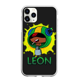 Чехол для iPhone 11 Pro матовый с принтом Leon (Brawl Stars) , Силикон |  | brawl stars | crow | game | leon | бравл | бравл стар | бравл старс | ворон | ворона | детская | детям | игра | компьютерная игра | кров | леон | персонаж | развлечение