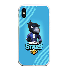 Чехол для iPhone XS Max матовый с принтом Crow (Brawl Stars) , Силикон | Область печати: задняя сторона чехла, без боковых панелей | brawl stars | crow | game | leon | бравл | бравл стар | бравл старс | ворон | ворона | детская | детям | игра | компьютерная игра | кров | леон | персонаж | развлечение