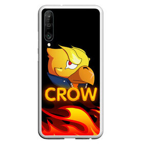 Чехол для Honor P30 с принтом Crow (Brawl Stars) , Силикон | Область печати: задняя сторона чехла, без боковых панелей | brawl stars | crow | game | leon | бравл | бравл стар | бравл старс | ворон | ворона | детская | детям | игра | компьютерная игра | кров | леон | персонаж | развлечение