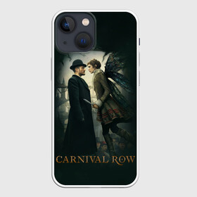 Чехол для iPhone 13 mini с принтом Carnival Row ,  |  | Тематика изображения на принте: cara delevingne | carnival row | виньет стоунмосс | кара делевинь | карнивал роу | фентази | фея
