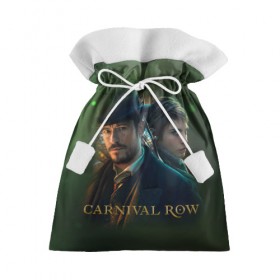 Подарочный 3D мешок с принтом Carnival Row , 100% полиэстер | Размер: 29*39 см | cara delevingne | carnival row | виньет стоунмосс | кара делевинь | карнивал роу | фентази | фея