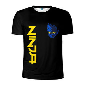Мужская футболка 3D спортивная с принтом FORTNITE NINJA , 100% полиэстер с улучшенными характеристиками | приталенный силуэт, круглая горловина, широкие плечи, сужается к линии бедра | fnchap2 | fortnite | fortnite 2 | fortnite x | marshmello | ninja | ninja hyper streamer | ninja streamer | streamer | tyler blevins | маршмелло | ниндзя | фортнайт | фортнайт 2 | фортнайт глава 2