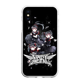 Чехол для iPhone XS Max матовый с принтом BABYMETAL , Силикон | Область печати: задняя сторона чехла, без боковых панелей | babymetal | moametal | su metal | yuimetal | бэбимэтал | группы | каваий метал | метал | музыка