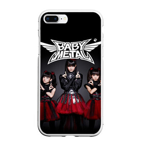 Чехол для iPhone 7Plus/8 Plus матовый с принтом BABYMETAL , Силикон | Область печати: задняя сторона чехла, без боковых панелей | babymetal | moametal | su metal | yuimetal | бэбимэтал | группы | каваий метал | метал | музыка