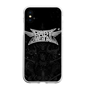 Чехол для iPhone XS Max матовый с принтом BABYMETAL , Силикон | Область печати: задняя сторона чехла, без боковых панелей | babymetal | moametal | su metal | yuimetal | бэбимэтал | группы | каваий метал | метал | музыка