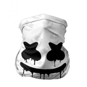 Бандана-труба 3D с принтом MARSHMELLO HALLOWEEN , 100% полиэстер, ткань с особыми свойствами — Activecool | плотность 150‒180 г/м2; хорошо тянется, но сохраняет форму | Тематика изображения на принте: america | dj | halloween | marshmello | marshmello halloween | usa | америка | маршмелло | маршмелло хеллоуин | хеллоуин