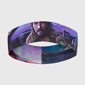 Повязка на голову 3D с принтом CYBERPUNK 2077   КИАНУ ,  |  | 2077 | cyber | cyberpunk | demon | glitch | keanu | logo | punk | reeves | samurai | symbol | team | trauma | глитч | демон | киану | кибер | киберпанк | клан | лого | логотип | огонь | панк | ривз | самурай | символ