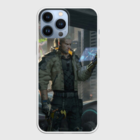 Чехол для iPhone 13 Pro Max с принтом Cyber Geralt ,  |  | cd project red | cyberpunk 2077 | demon | games | geralt | keanu reeves | samurai | the witcher | ведьмак | геральт | демон | игры | киану ривз | киберпанк 2077 | самурай