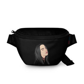 Поясная сумка 3D с принтом Billie Eilish , 100% полиэстер | плотная ткань, ремень с регулируемой длиной, внутри несколько карманов для мелочей, основное отделение и карман с обратной стороны сумки застегиваются на молнию | bad | billie | boy | boys | eilish | girl | girls | music | pop | rap | sad | trend | билли | грустно | девочка | девочки | девушка | мальчик | музыка | поп | рэп | тренд | эйлиш