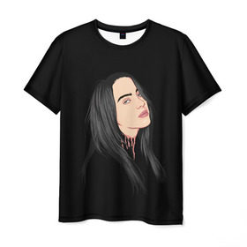 Мужская футболка 3D с принтом Billie Eilish , 100% полиэфир | прямой крой, круглый вырез горловины, длина до линии бедер | bad | billie | boy | boys | eilish | girl | girls | music | pop | rap | sad | trend | билли | грустно | девочка | девочки | девушка | мальчик | музыка | поп | рэп | тренд | эйлиш