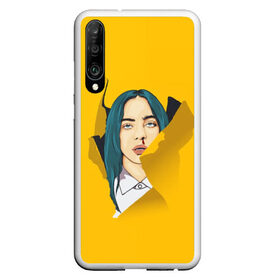 Чехол для Honor P30 с принтом Billie Eilish , Силикон | Область печати: задняя сторона чехла, без боковых панелей | Тематика изображения на принте: bad | billie | boy | boys | eilish | girl | girls | music | pop | rap | sad | trend | билли | грустно | девочка | девочки | девушка | мальчик | музыка | поп | рэп | тренд | эйлиш