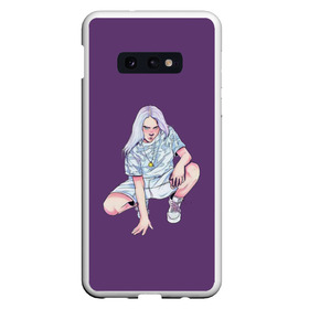 Чехол для Samsung S10E с принтом Billie Eilish , Силикон | Область печати: задняя сторона чехла, без боковых панелей | Тематика изображения на принте: bad | billie | boy | boys | eilish | girl | girls | music | pop | rap | sad | trend | билли | грустно | девочка | девочки | девушка | мальчик | музыка | поп | рэп | тренд | эйлиш