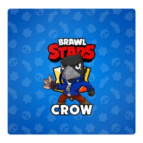 Магнитный плакат 3Х3 с принтом BRAWL STARS CROW , Полимерный материал с магнитным слоем | 9 деталей размером 9*9 см | brawl stars | brawl stars crow | brawler | crow | бравл старз | бравлер | ворон