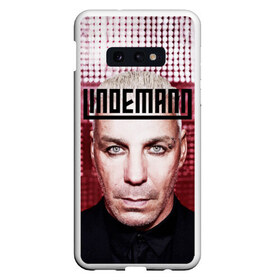 Чехол для Samsung S10E с принтом LINDEMANN , Силикон | Область печати: задняя сторона чехла, без боковых панелей | lindeman | lindemann | logo | music | pain | rammstein | rock | rumstein | till | группа | линдеман | линдеманн | лого | логотип | метал | музыка | пэйн | раммштайн | рамштаин | рамштайн | рок | символ | тилль