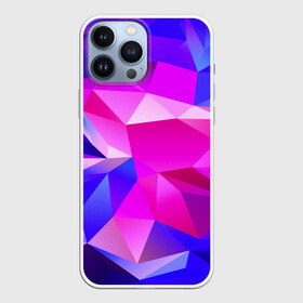 Чехол для iPhone 13 Pro Max с принтом NEON POLYGON ,  |  | abstract | abstraction | color | geometry | paitnt | polygon | polygonal | psy | абстракция | геометрия | краски | неоновые | полигоны | психоделика