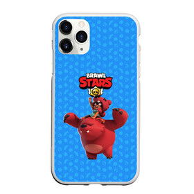 Чехол для iPhone 11 Pro матовый с принтом Brawl Stars Nita , Силикон |  | Тематика изображения на принте: bo | brawl | brock | bull | colt | dynamike | elprimo | jessie | moba | nita | shelly | spike | stars | бо | брок | булл | джесси | динамайк | кольт | нита | спайк | шелли | эльпримо