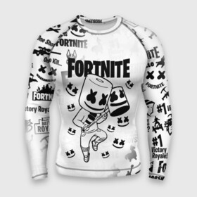 Мужской рашгард 3D с принтом FORTNITE MARSHMELLO ,  |  | fnchap2 | fortnite | fortnite 2 | fortnite x | marshmello | ninja | ninja hyper streamer | ninja streamer | streamer | tyler blevins | маршмелло | ниндзя | фортнайт | фортнайт 2 | фортнайт глава 2