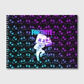 Альбом для рисования с принтом FORTNITE MARSHMELLO , 100% бумага
 | матовая бумага, плотность 200 мг. | Тематика изображения на принте: fnchap2 | fortnite | fortnite 2 | fortnite x | marshmello | ninja | ninja hyper streamer | ninja streamer | streamer | tyler blevins | маршмелло | ниндзя | фортнайт | фортнайт 2 | фортнайт глава 2