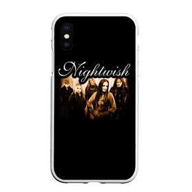 Чехол для iPhone XS Max матовый с принтом Nightwish , Силикон | Область печати: задняя сторона чехла, без боковых панелей | Тематика изображения на принте: metal | nightwish | symphonic metal | tarja | tarja turunen | turunen | метал | найтвиш | симфоник метал | тарья | турунен