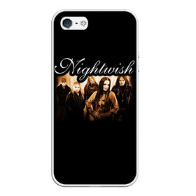 Чехол для iPhone 5/5S матовый с принтом Nightwish , Силикон | Область печати: задняя сторона чехла, без боковых панелей | Тематика изображения на принте: metal | nightwish | symphonic metal | tarja | tarja turunen | turunen | метал | найтвиш | симфоник метал | тарья | турунен