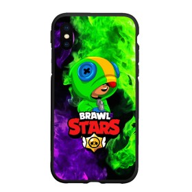 Чехол для iPhone XS Max матовый с принтом BRAWL STARS LEON , Силикон | Область печати: задняя сторона чехла, без боковых панелей | Тематика изображения на принте: 8 bit | 8 бит | bibi | brawl stars | crow | el brown | leon | leon shark | max | mr.p | sally leon | shark | stars | virus | werewolf | акула | биби | вирус | ворон | леон | оборотень | пингвин