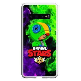 Чехол для Samsung Galaxy S10 с принтом BRAWL STARS LEON , Силикон | Область печати: задняя сторона чехла, без боковых панелей | Тематика изображения на принте: 8 bit | 8 бит | bibi | brawl stars | crow | el brown | leon | leon shark | max | mr.p | sally leon | shark | stars | virus | werewolf | акула | биби | вирус | ворон | леон | оборотень | пингвин