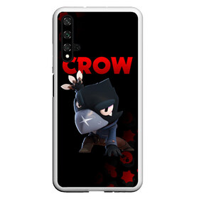 Чехол для Honor 20 с принтом BRAWL STARS CROW , Силикон | Область печати: задняя сторона чехла, без боковых панелей | brawl stars | bull | colt | crow | leon | stars | берли | бо | брок | ворон | джесси | динамайк | дэррил | кольт | леон | мортис | нита | пайпер | пенни | поко | пэм | рикошет | спайк | фрэнк | шелли | эль примо