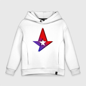 Детское худи Oversize хлопок с принтом Astralis (Holo style) , френч-терри — 70% хлопок, 30% полиэстер. Мягкий теплый начес внутри —100% хлопок | боковые карманы, эластичные манжеты и нижняя кромка, капюшон на магнитной кнопке | 0x000000123 | astralis | csgo | holo | астралис | ксго | стикер