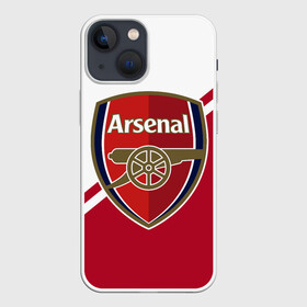 Чехол для iPhone 13 mini с принтом Arsenal FC ,  |  | apl | arsenal | fc arsenal | football | англия | апл | арсенал | фк арсенал | футбол