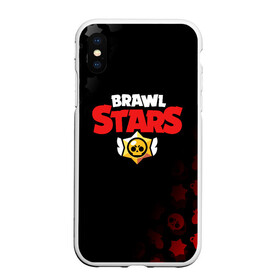 Чехол для iPhone XS Max матовый с принтом BRAWL STARS LEON , Силикон | Область печати: задняя сторона чехла, без боковых панелей | brawl stars | bull | colt | crow | leon | stars | берли | бо | брок | ворон | джесси | динамайк | дэррил | кольт | леон | мортис | нита | пайпер | пенни | поко | пэм | рикошет | спайк | фрэнк | шелли | эль примо