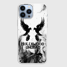 Чехол для iPhone 13 Pro Max с принтом HOLLYWOOD UNDEAD ,  |  | Тематика изображения на принте: deuce | hollywood undead | hu | j dog | shady jeff | голливуд | голливудская нежить | даниэль мурильо | джордан террелл | джордж артур рейган | дилан альварес | мэттью сент клер | нежить