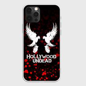 Чехол для iPhone 12 Pro с принтом HOLLYWOOD UNDEAD , силикон | область печати: задняя сторона чехла, без боковых панелей | deuce | hollywood undead | hu | j dog | shady jeff | голливуд | голливудская нежить | даниэль мурильо | джордан террелл | джордж артур рейган | дилан альварес | мэттью сент клер | нежить