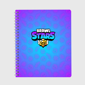 Тетрадь с принтом BRAWL STARS , 100% бумага | 48 листов, плотность листов — 60 г/м2, плотность картонной обложки — 250 г/м2. Листы скреплены сбоку удобной пружинной спиралью. Уголки страниц и обложки скругленные. Цвет линий — светло-серый
 | brawl stars | bull | colt | leon | stars | берли | бо | брок | джесси | динамайк | дэррил | кольт | леон | морти | нита | пайпер | пенни | поко | пэм | рикошет | спайк | фрэнк | шелли | эль примо