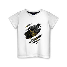 Детская футболка хлопок с принтом Higgs , 100% хлопок | круглый вырез горловины, полуприлегающий силуэт, длина до линии бедер | death stranding | kojima | дез стрендинг | кодзима | хиггс | хигс