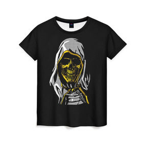 Женская футболка 3D с принтом Higgs , 100% полиэфир ( синтетическое хлопкоподобное полотно) | прямой крой, круглый вырез горловины, длина до линии бедер | death stranding | kojima | дез стрендинг | кодзима | хиггс | хигс