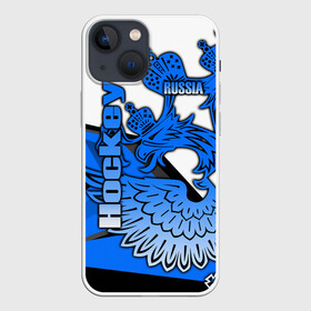 Чехол для iPhone 13 mini с принтом ХОККЕЙ | HOCKEY ,  |  | aesthetic | fashion | hero | hits | hockey | hybrid | ice | iihf worlds | khl | league | nhl | pro | review | russia | sports | top | бурэ | герб | кубок стэнли | кхл | овечкин | орнамент | россия | рф | спорт | униформа | форма | хоккей | шайба