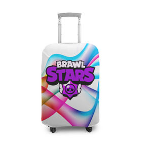 Чехол для чемодана 3D с принтом BRAWL STARS , 86% полиэфир, 14% спандекс | двустороннее нанесение принта, прорези для ручек и колес | android | brawl stars | games | mobile | stars | игры | мобильные игры