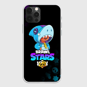 Чехол для iPhone 12 Pro с принтом BRAWL STARS LEON SHARK , силикон | область печати: задняя сторона чехла, без боковых панелей | brawl stars | bull | colt | crow | leon | leon shark | shark | stars | акула | берли | ворон | динамайк | кольт | леон | леон акула | нита | спайк | шелли | эль примо